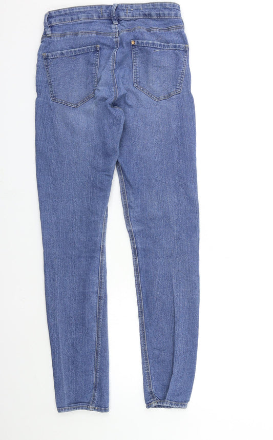Preworn Womens Blue Denim Skinny Jeans Size 26 in L30 in