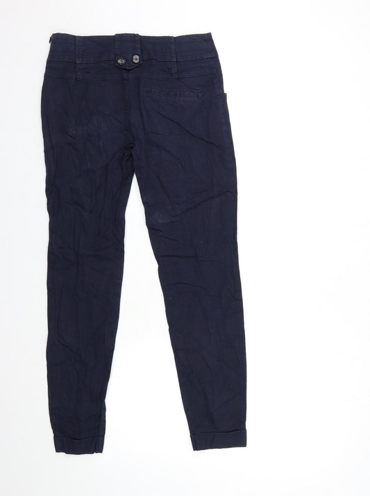 ORSAY Womens Blue Trousers Size 30 in L28 in