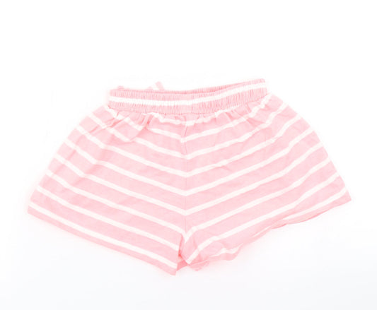 TU Girls Orange Striped Cropped Trousers Size 12-18 Months