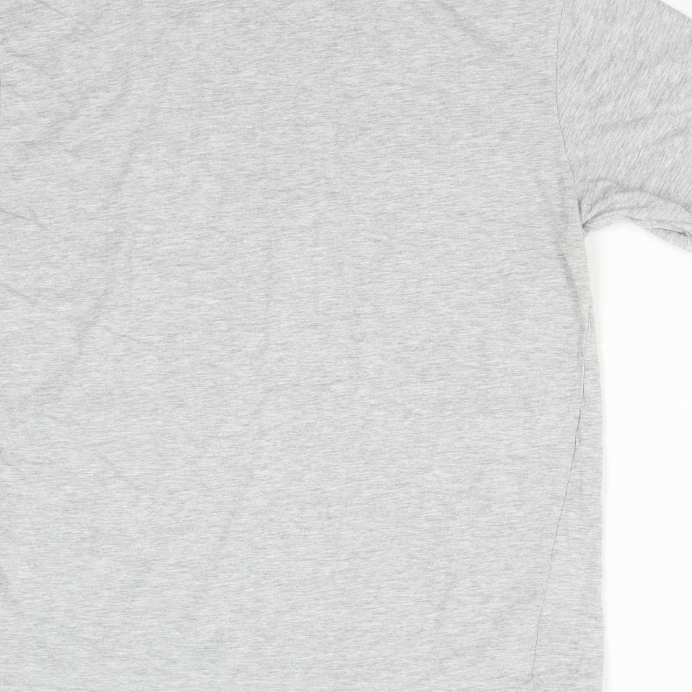 Donnay Womens Grey Basic T-Shirt Size L
