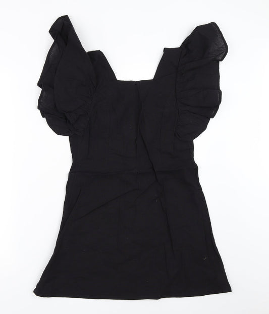Preworn Womens Black Fit & Flare Size S