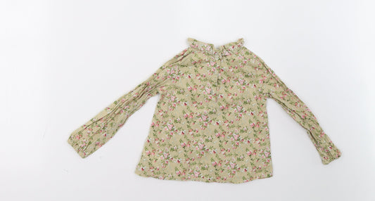 Ladybird Girls Beige Polka Dot Pullover Sweatshirt Size 3-4 Years