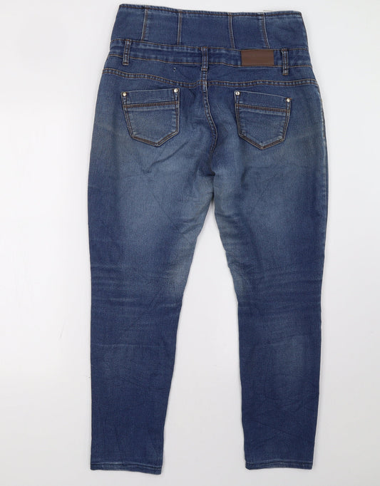 miss one Womens Blue Denim Skinny Jeans Size 36 L30 in