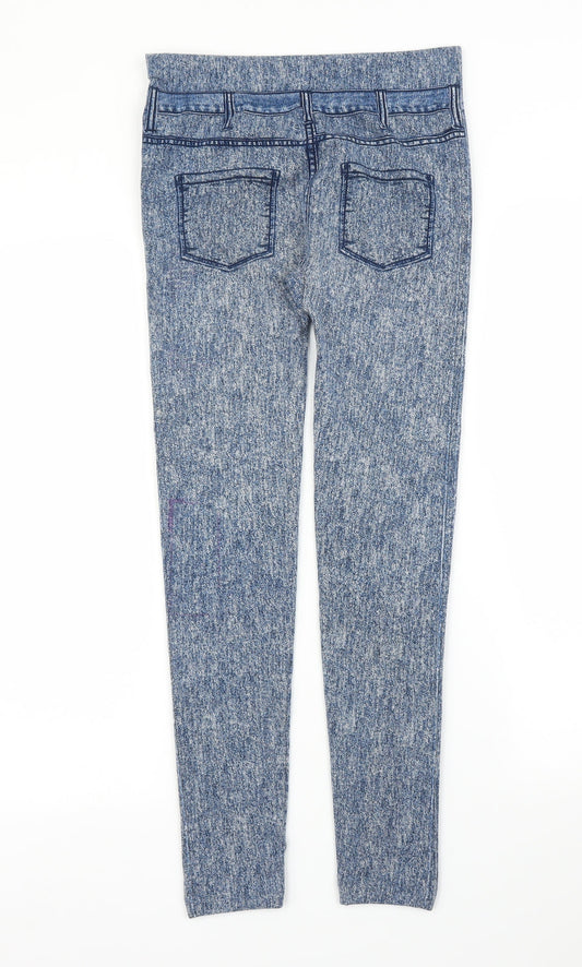 Preworn Womens Blue Jegging Jeans Size S L25 in