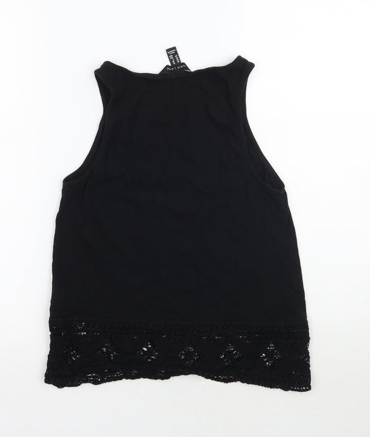 Newlook Womens Black Basic Tank Size 10
