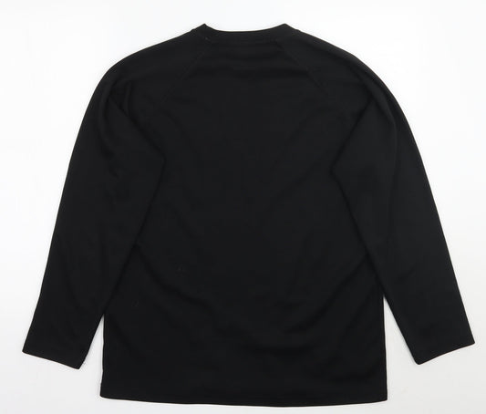 freedom trail Mens Black Pullover Jumper Size L