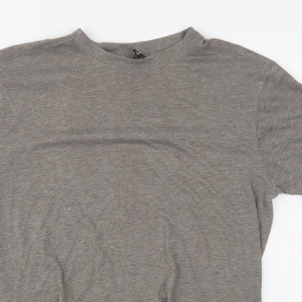 Donnay Mens Beige T-Shirt Size XS