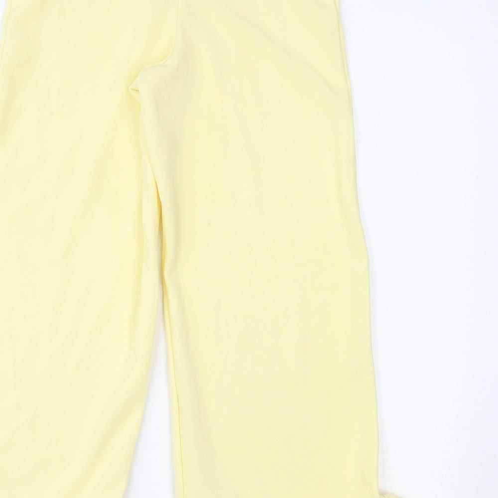 Boohoo Womens Yellow Trousers Size 6 L23 in