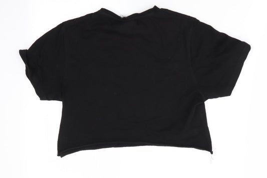 Fantastic beasts Womens Black Cropped T-Shirt Size S - Fantastic Beasts