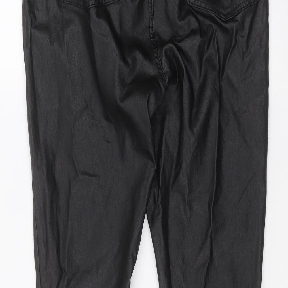 Very Womens Black Trousers Size 18 L28 in