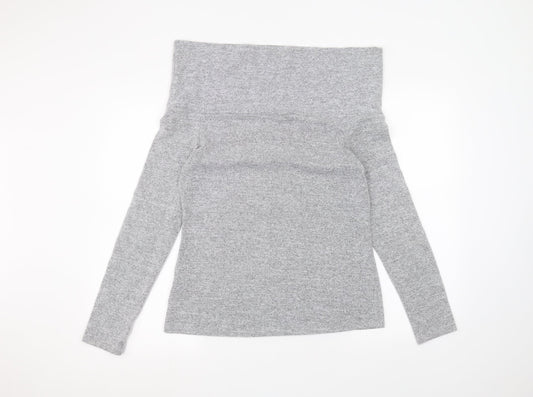 Dorothy Perkins Womens Grey Pullover Jumper Size 14