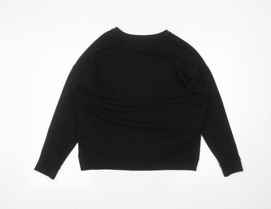 New Look Womens Black Pullover Jumper Size S