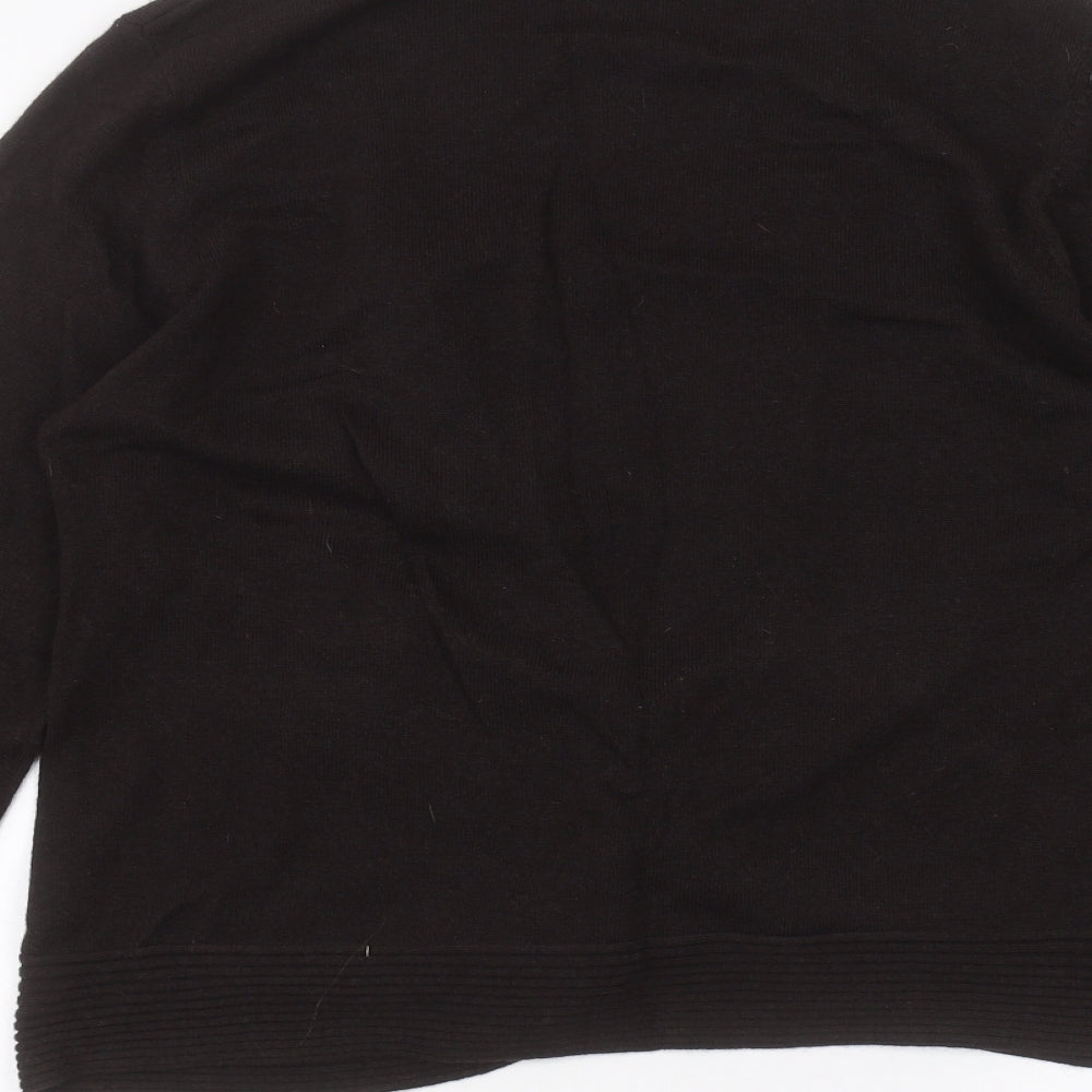 Precis Womens Brown Pullover Jumper Size L