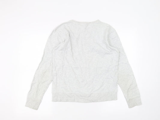 H&M Girls White Pullover Jumper Size 14 Years