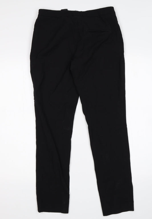H&M Womens Black Trousers Size 8 L29 in