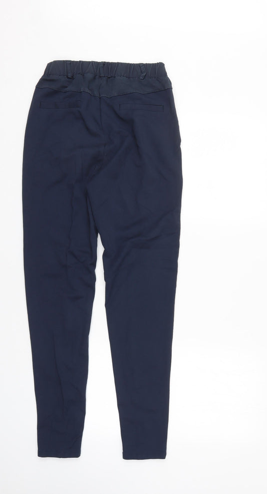 Free Quent Womens Blue Tapered Jeans Size XS L29 in
