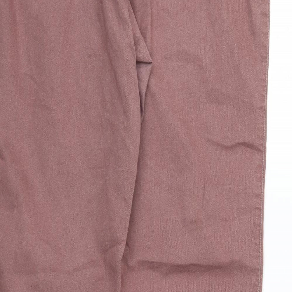 Moda Womens Brown Denim Straight Jeans Size 16 L28 in