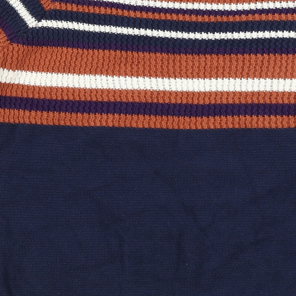 BPC Womens Multicoloured Striped Pullover Jumper Size 8