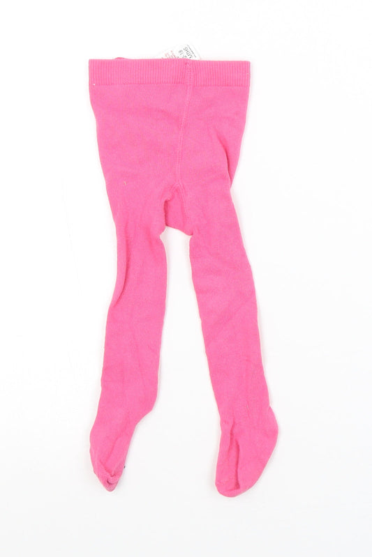 Debenhams Girls Pink Jogger Leggings Size 12-18 Months