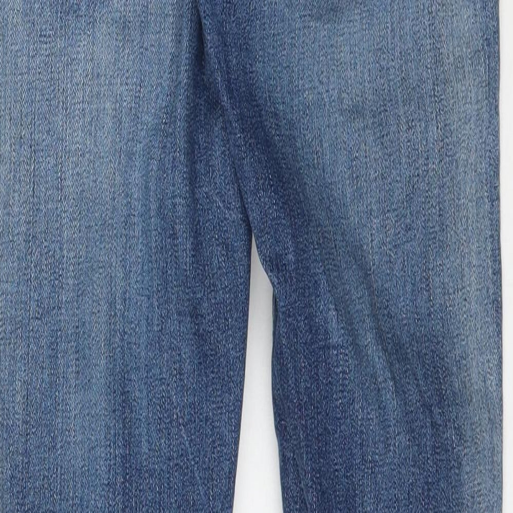 Preworn Womens Blue Denim Skinny Jeans Size 27 in L30 in