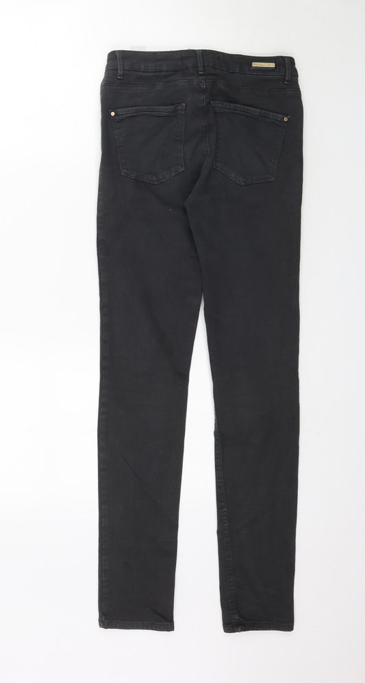 Z1976 Denim Womens Black Skinny Jeans Size 10 L30 in