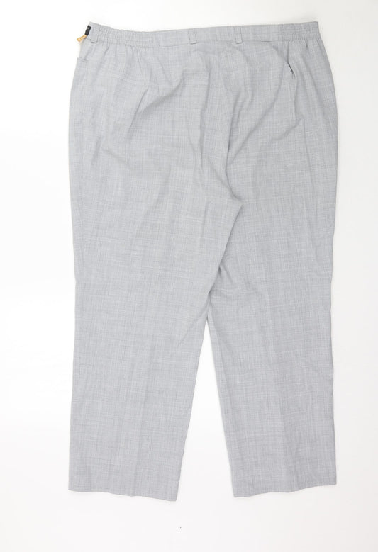 Toni Dress Womens Grey Trousers Size 18 L25 in