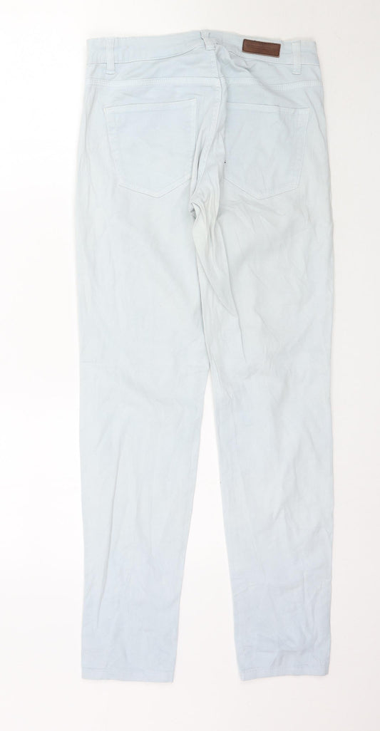 H&M Womens Blue Denim Skinny Jeans Size 8 L31 in