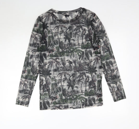 NEXT Womens Multicoloured Basic Blouse Size 8 - Animals