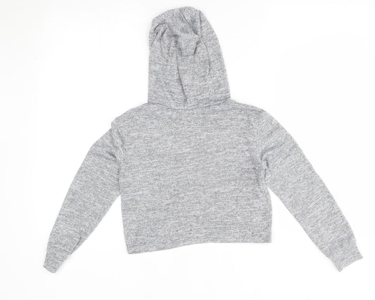 Very Girls Grey Pullover Hoodie Size 9 Years - squad goals