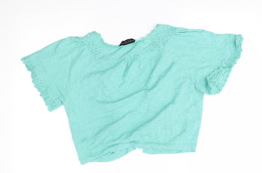 Dorothy Perkins Womens Blue Cardigan Jumper Size M