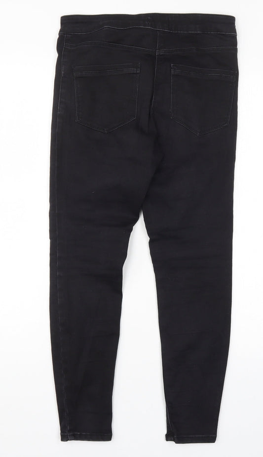 Papaya Womens Black Denim Skinny Jeans Size 9 Months L24.5 in