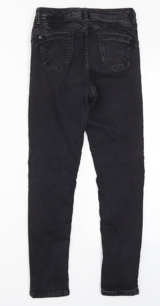 Marks and Spencer Womens Black Denim Jegging Jeans Size 8 L25.5 in