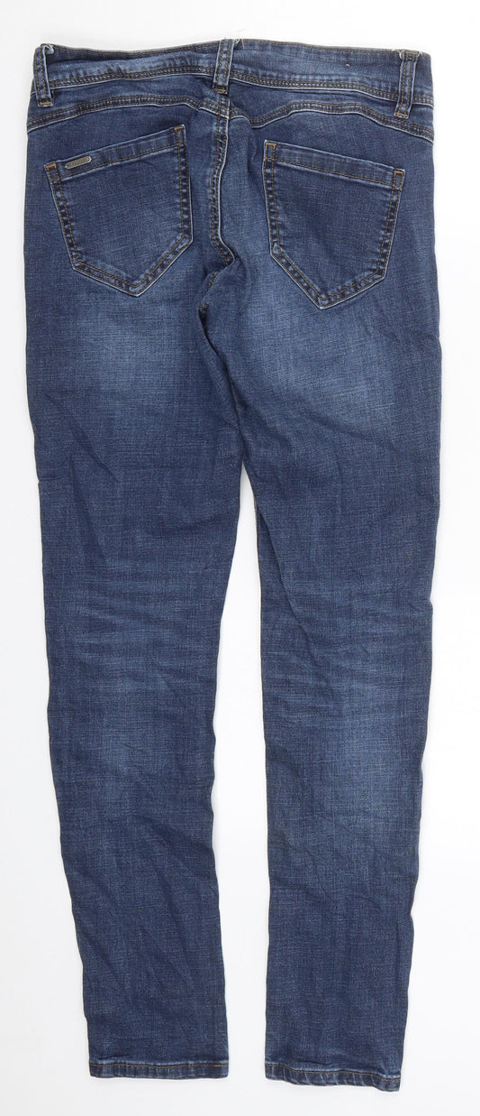 Remix Womens Blue Denim Skinny Jeans Size 8 L29 in