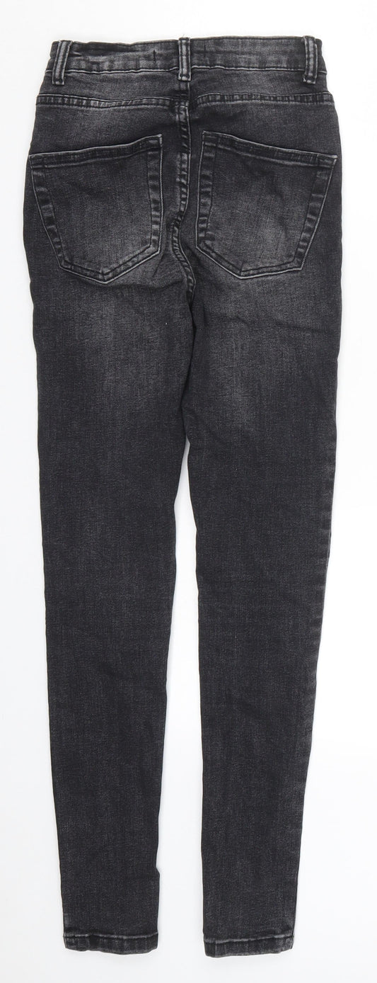 Denim Co Womens Black Denim Skinny Jeans Size 4 L26 in