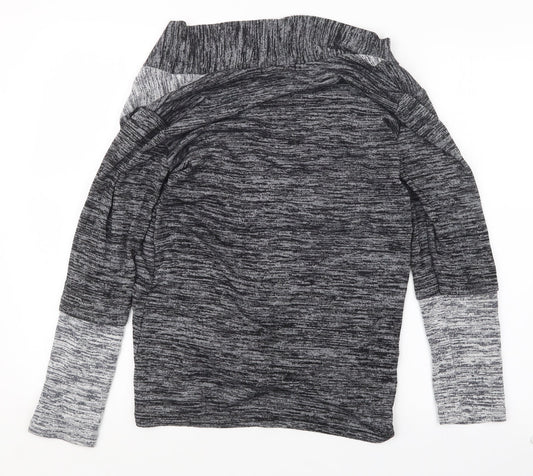 Ge Shan Pin Yue Womens Black Cardigan Jumper Size XL