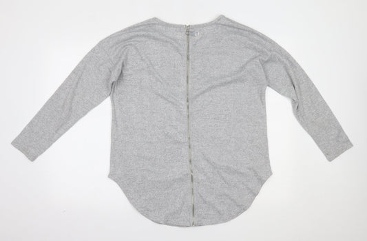 Quiz Womens Grey Basic Blouse Size M