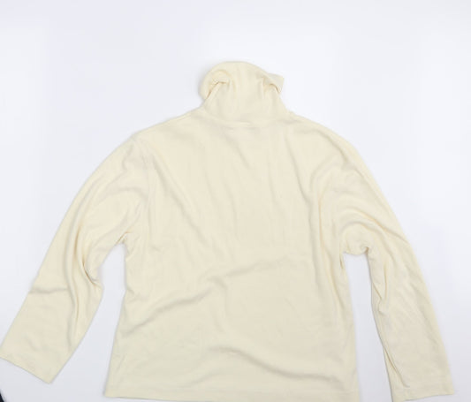 Preworn Mens Ivory Pullover Sweatshirt One Size