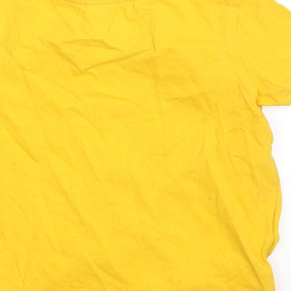 George Boys Yellow Basic T-Shirt Size 18-24 Months