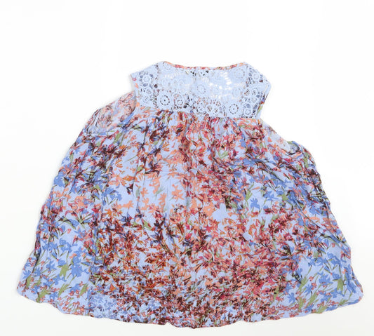 NEXT Womens Multicoloured Floral Basic Blouse Size 10
