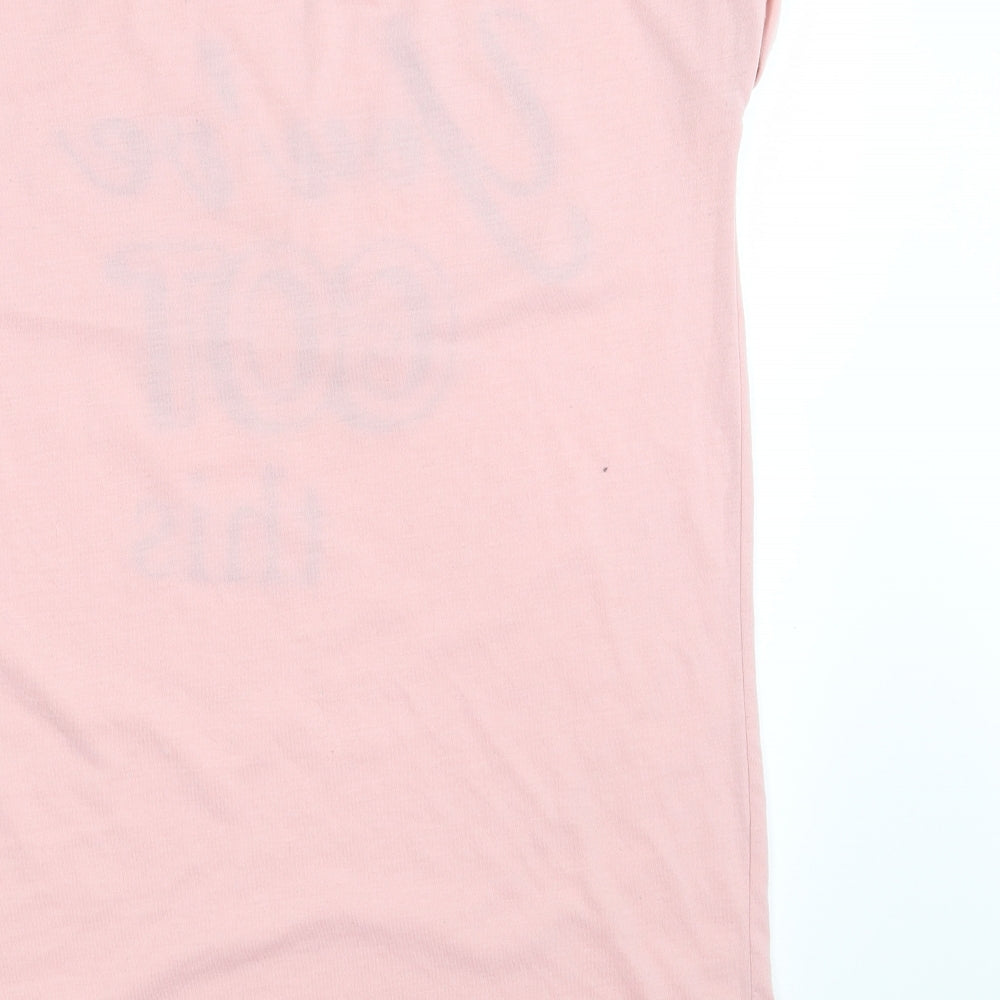 Matalan Womens Pink Basic T-Shirt Size 8