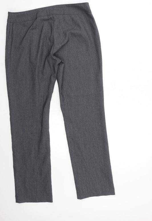 buttrcups Womens Grey Trousers Size 12 L29 in