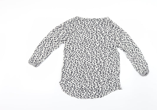 NEXT Womens Multicoloured Animal Print Pullover Jumper Size 10