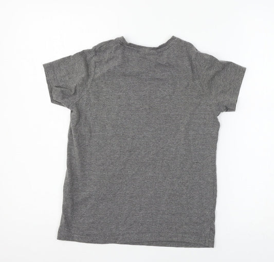 Primark Boys Grey Geometric Jersey Pyjama Top Size 10-11 Years - Batman