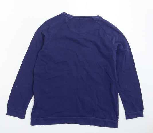 Marks and Spencer Boys Blue Pullover Sweatshirt Size 13-14 Years