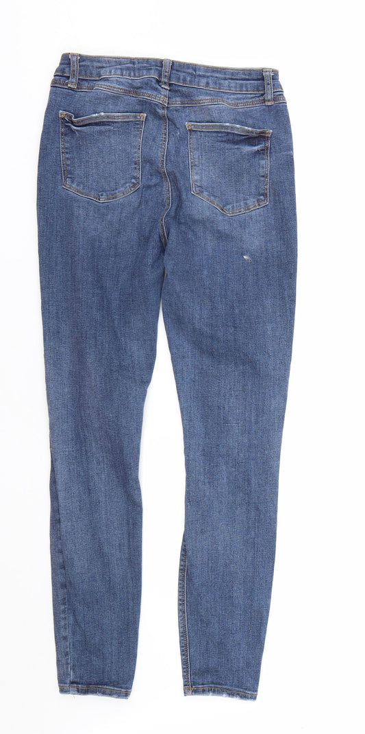 Denim co Womens Blue Denim Skinny Jeans Size 10 L27 in