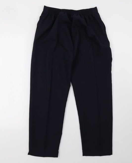 Preworn Womens Blue Trousers Size S L26 in