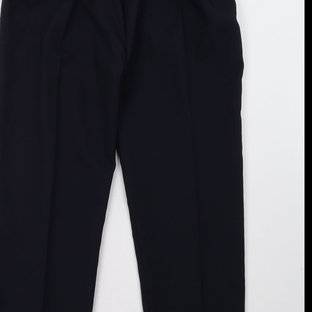 Preworn Womens Blue Trousers Size S L26 in