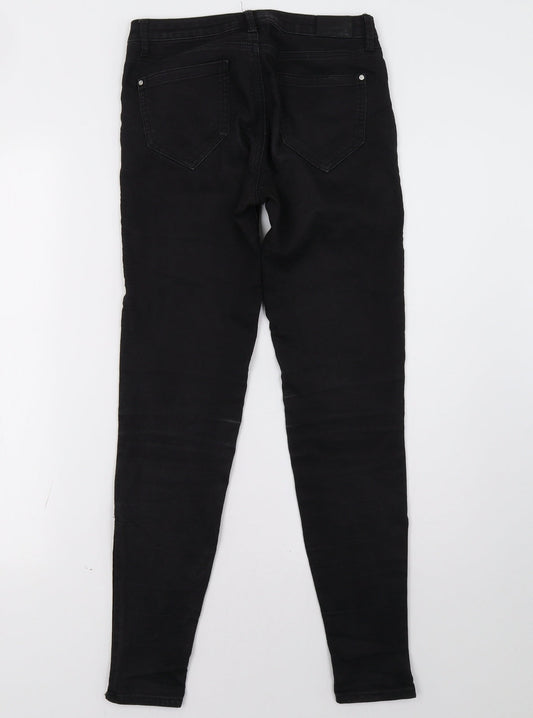 Zara Womens Black Skinny Jeans Size 26 L30 in