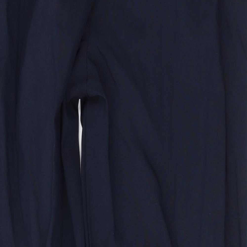 Preworn Womens Blue Trousers Size 12 L26 in