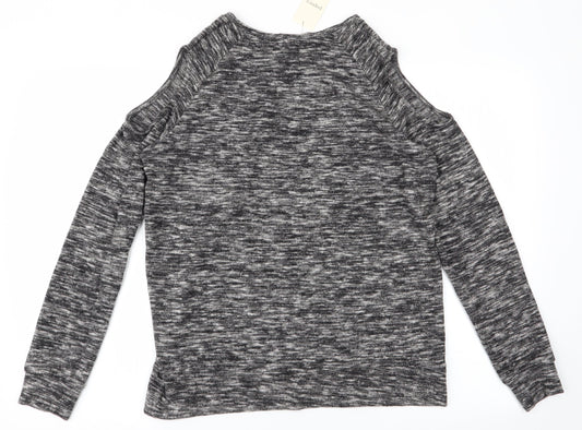 Papaya Womens Grey Pullover Jumper Size 14